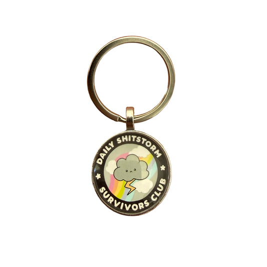 Keyring — Daily Shitstorm Survivors Club