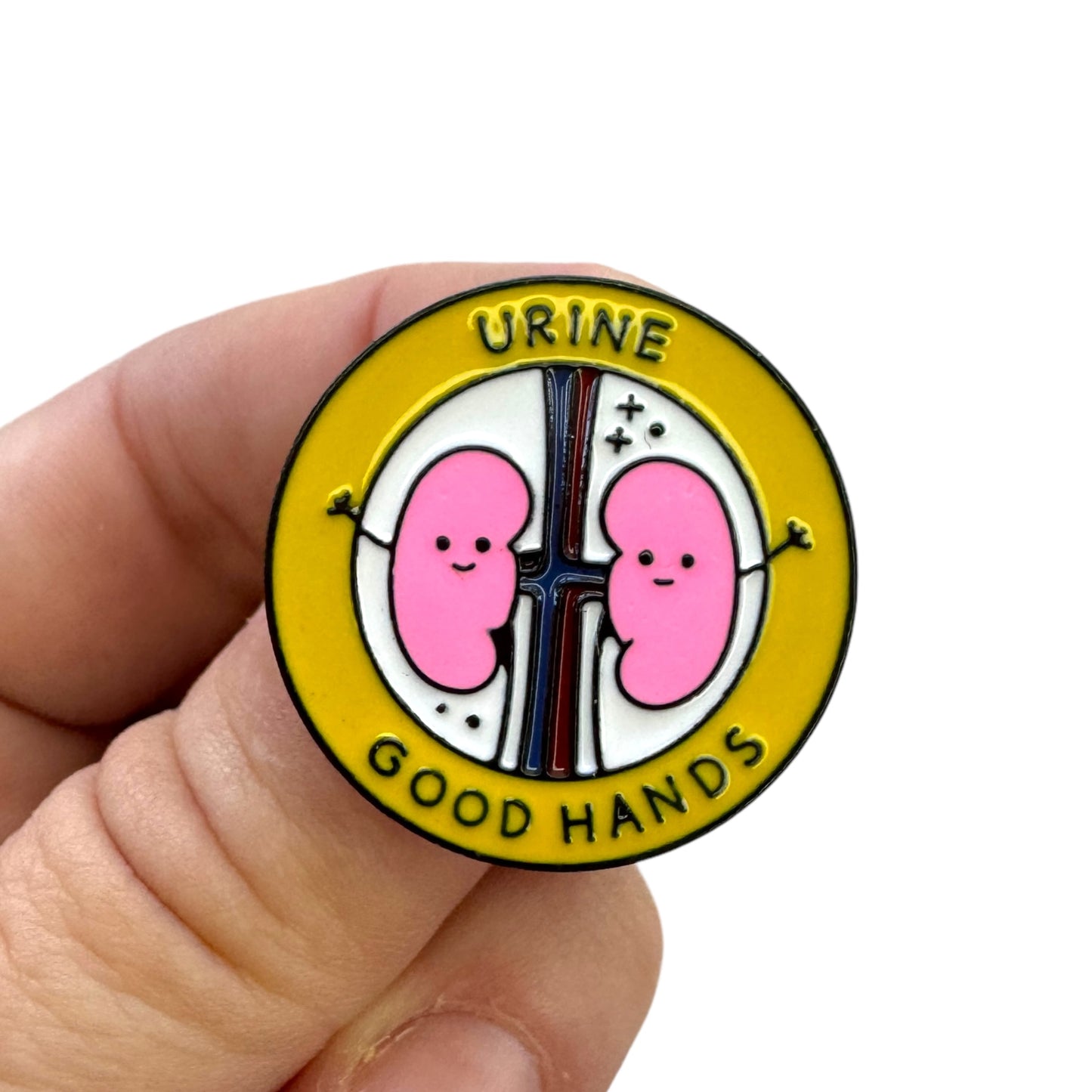 Pins — Urine Good Hands