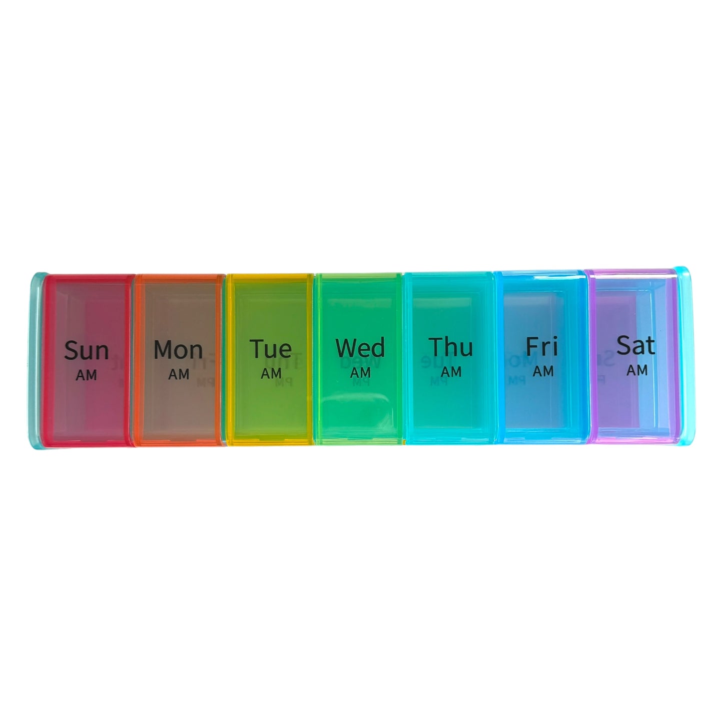 7 Day Pill Box — 2x Day — Super Sized Jumbo Box