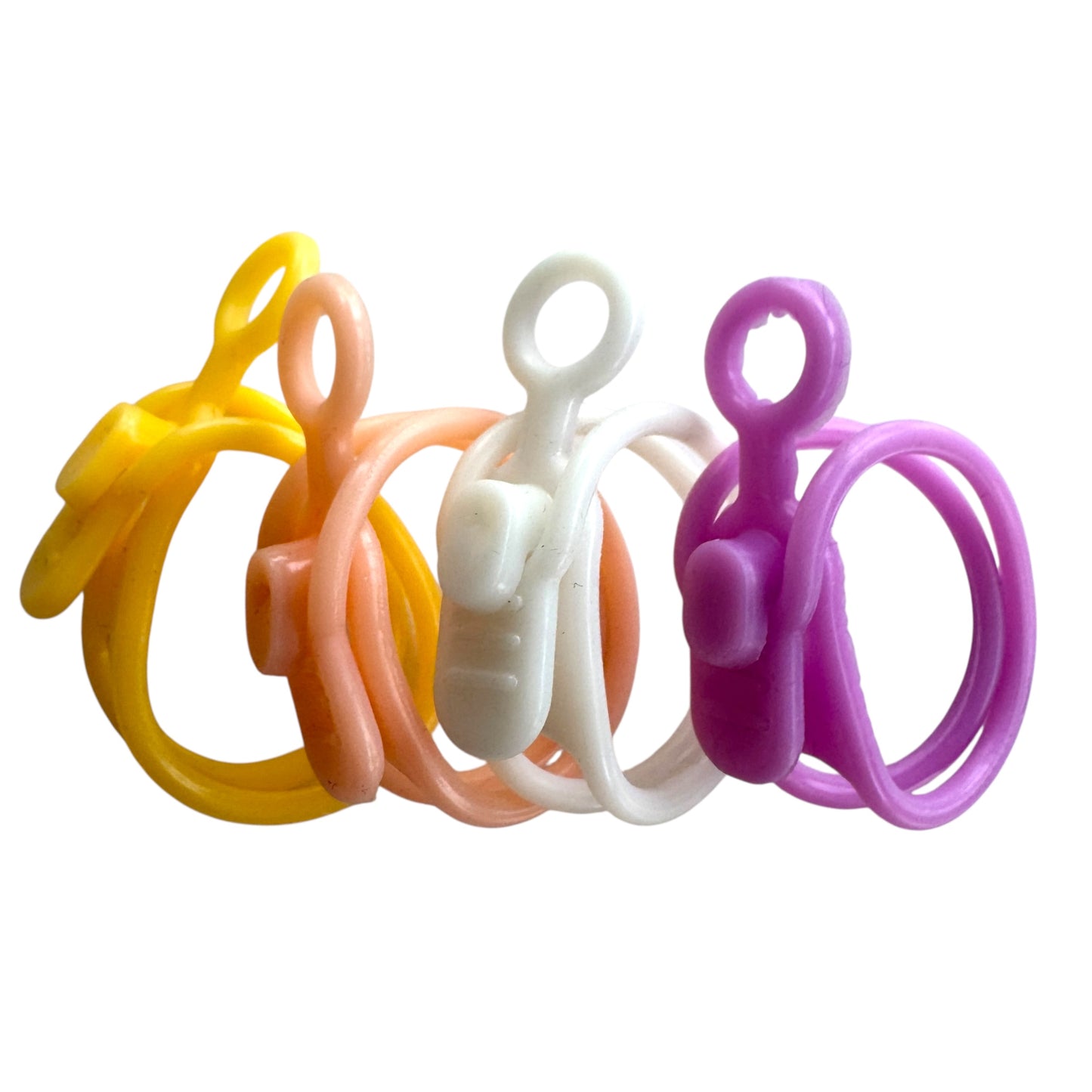 Reusable Silicone Cord Strap With Hook