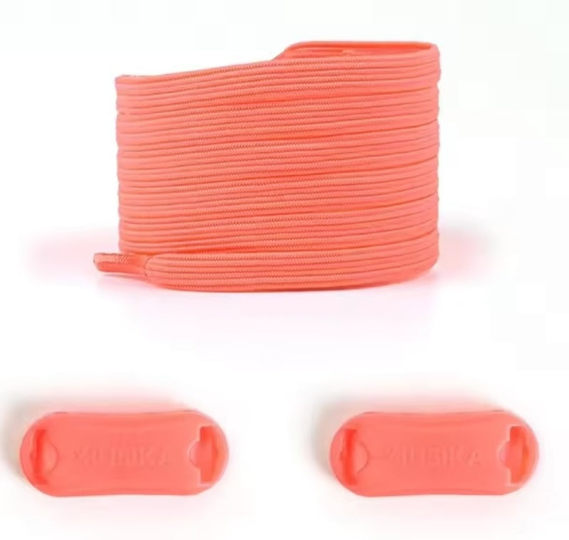 Adaptive ‘No Tie’ Elastic Shoelaces — with Buckle