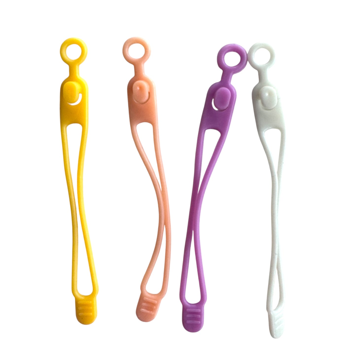 Reusable Silicone Cord Strap With Hook