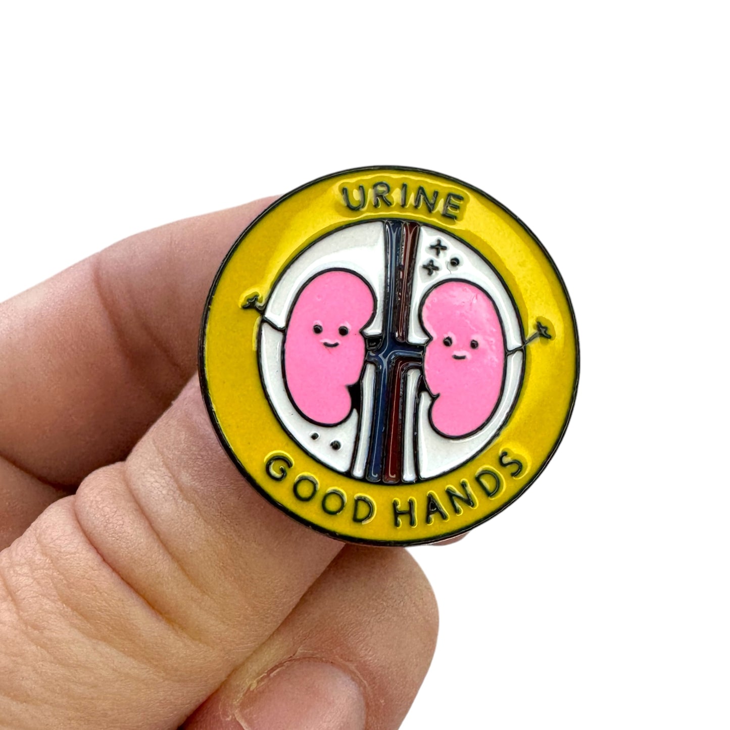 Pins — Urine Good Hands