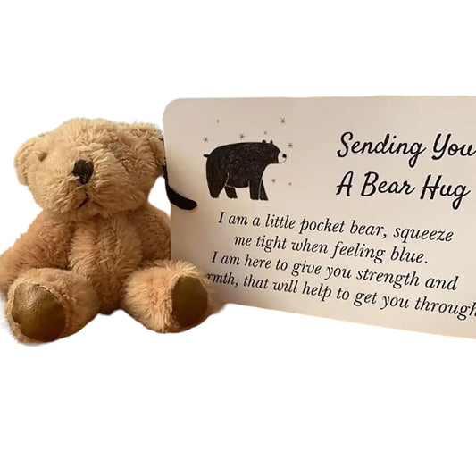 Encouragement — ‘Sending you a bear hug’ bear.