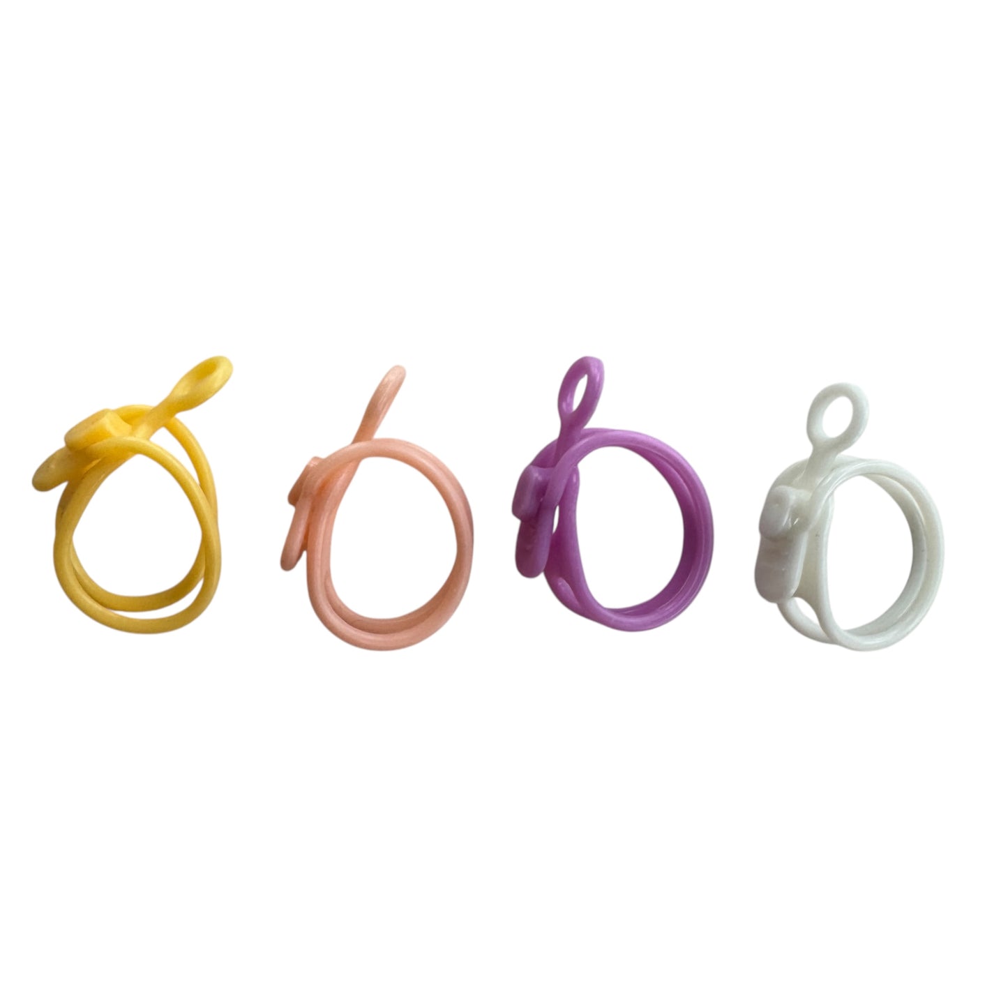 Reusable Silicone Cord Strap With Hook