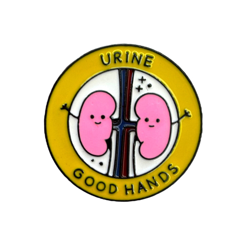 Pins — Urine Good Hands