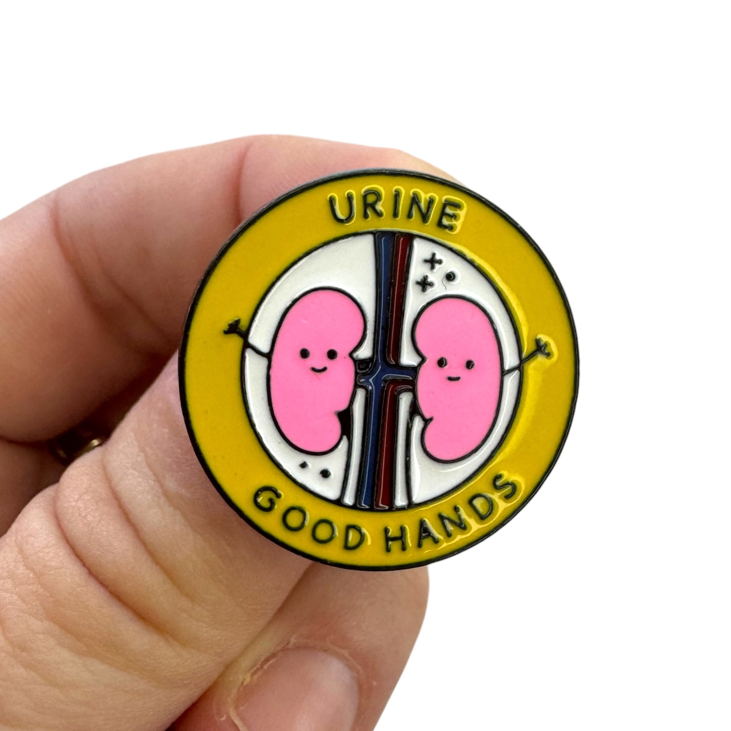 Pins — Urine Good Hands