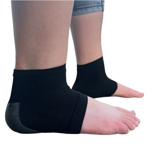 Elastic Gel Heel Moisturising Socks