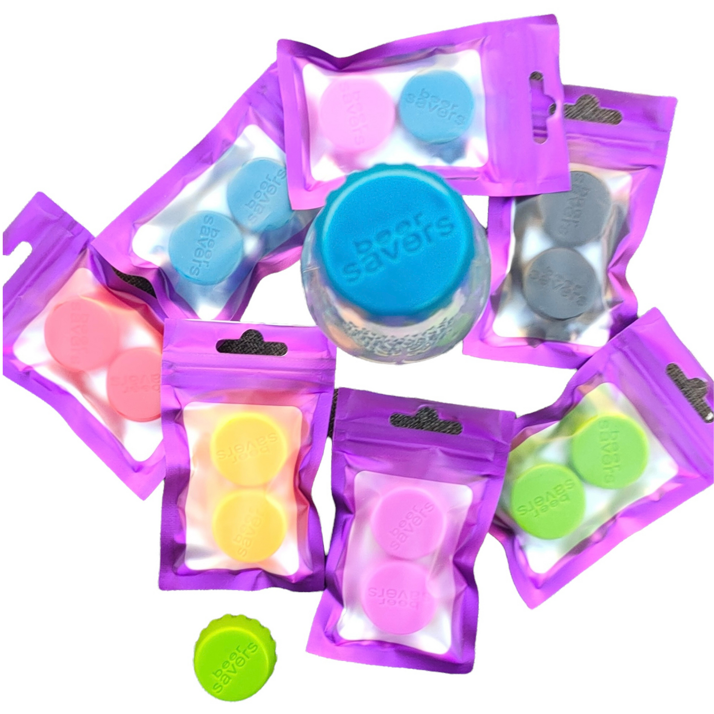 “Beer Saver” Reusable Bottle Caps  SPIRIT SPARKPLUGS