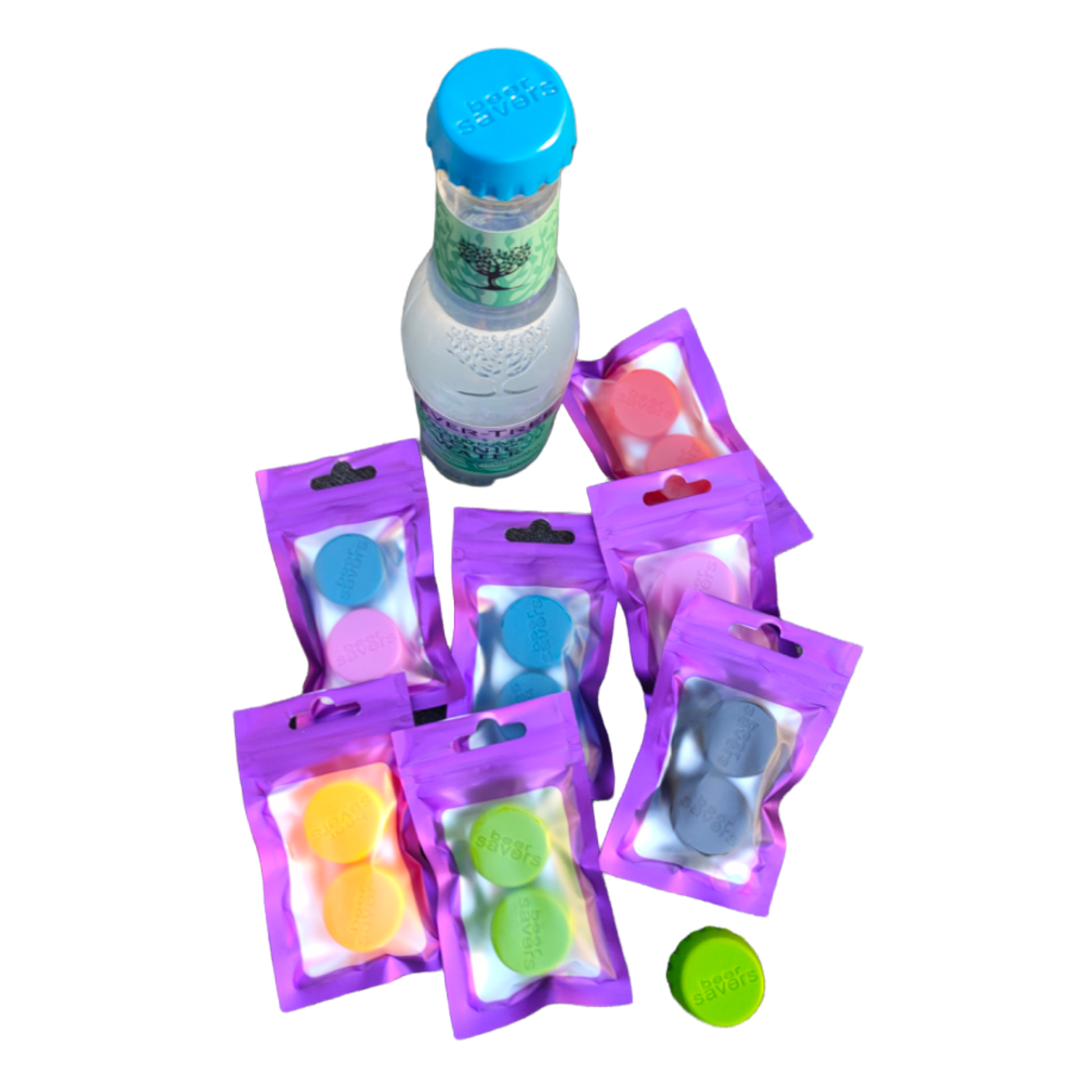 “Beer Saver” Reusable Bottle Caps  SPIRIT SPARKPLUGS