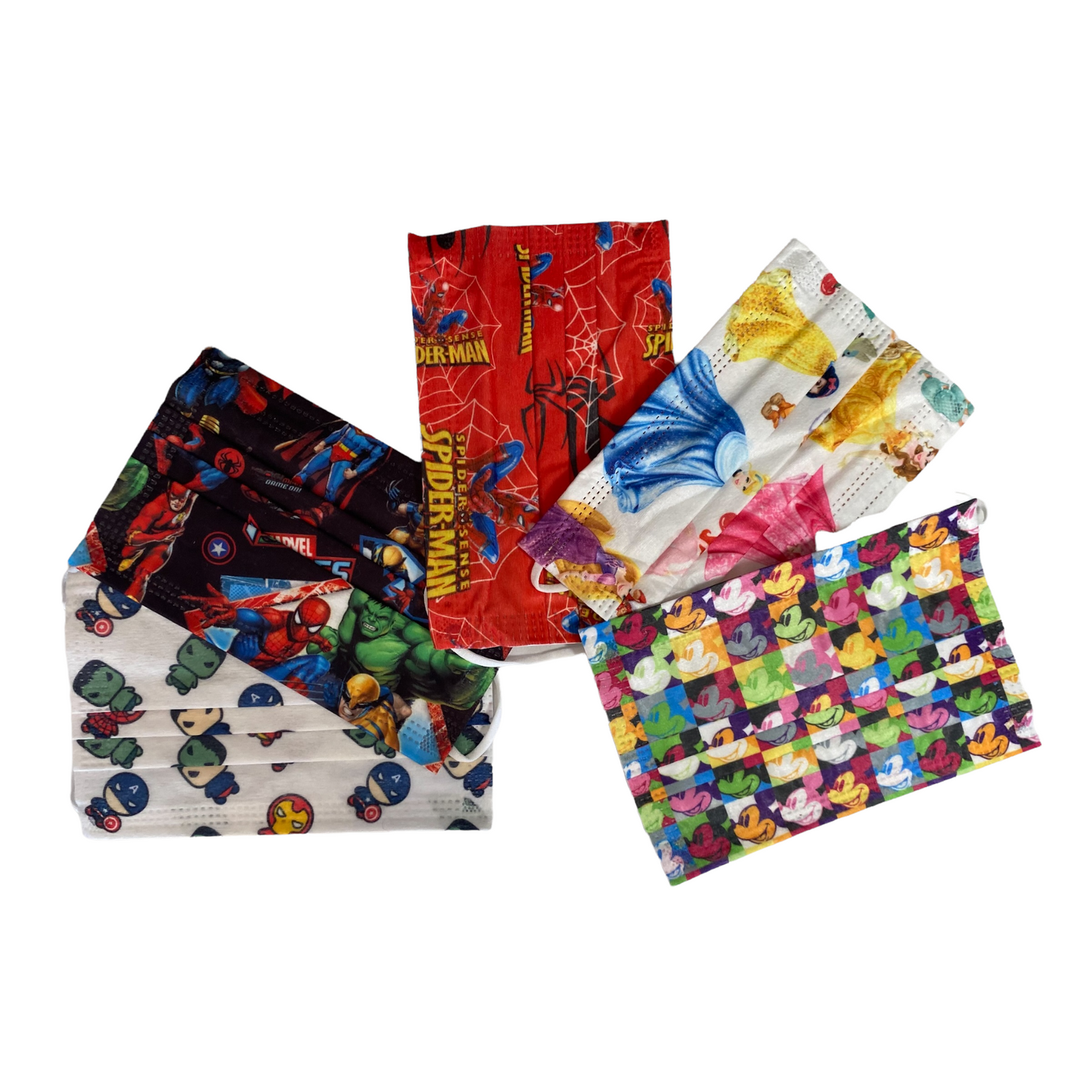Disposable Printed Kids Masks Mask SPIRIT SPARKPLUGS