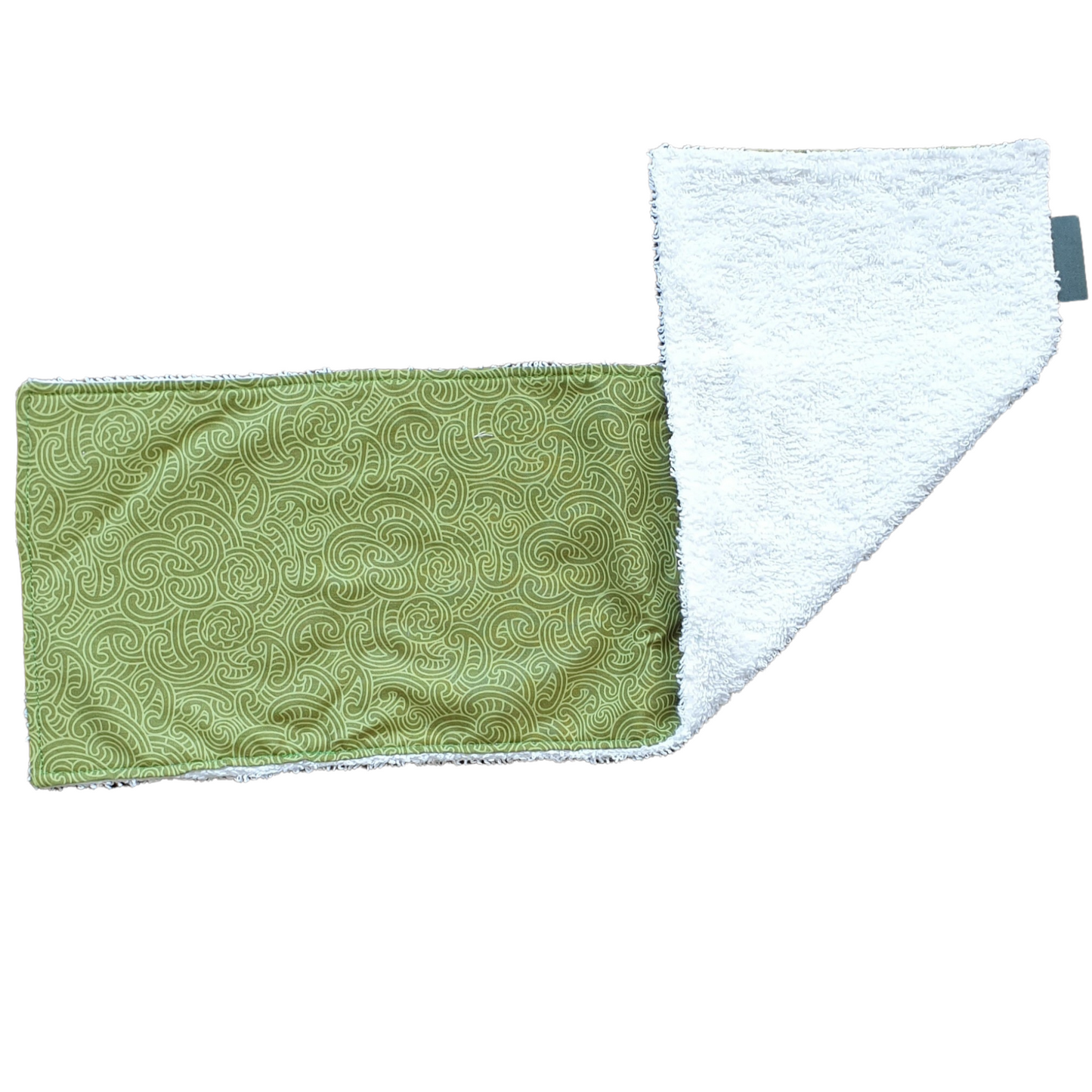 Burping Cloths (assorted patterns) Baby & Toddler Splash Quilting Koru Green