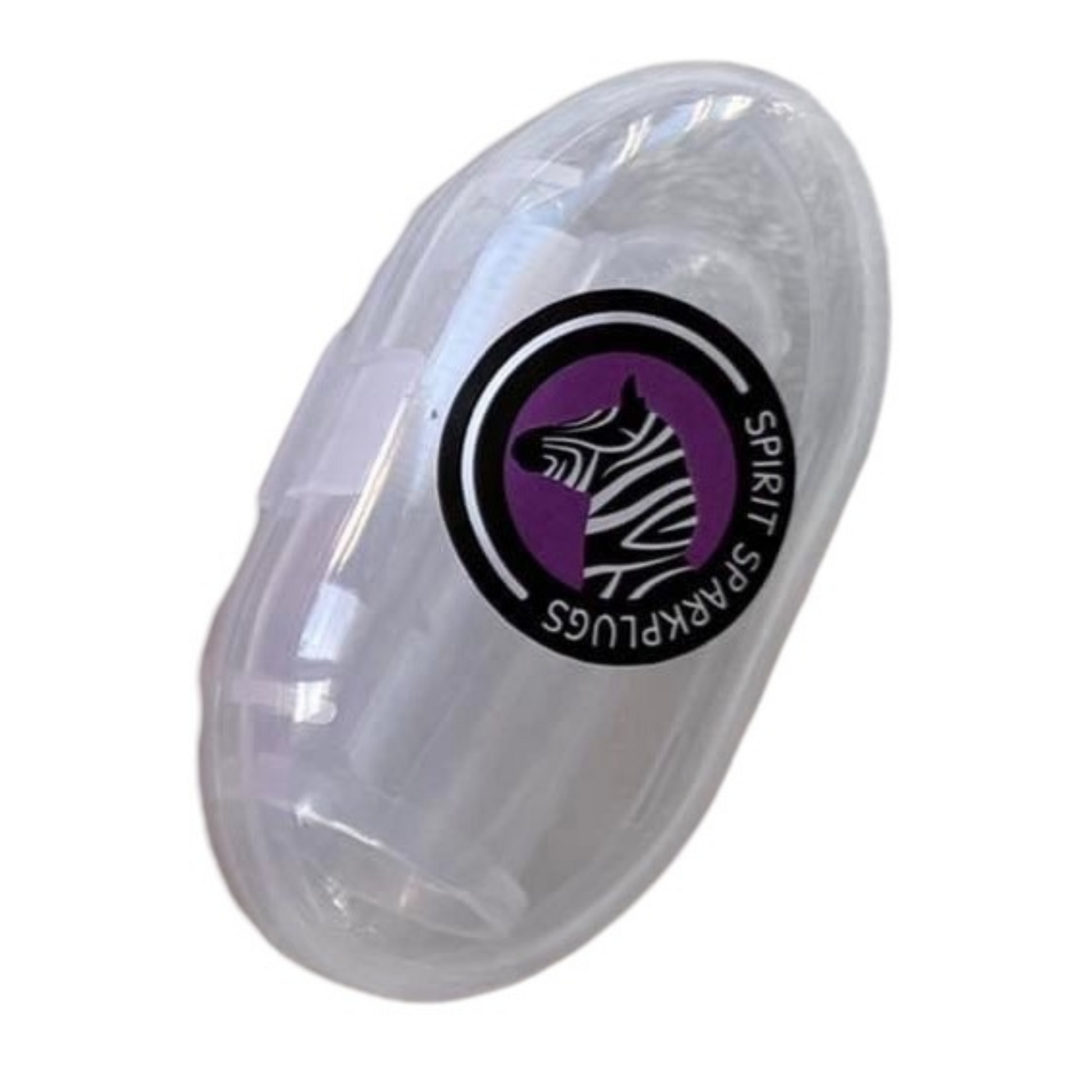 Finger Toothbrush — Adult, Kids, Pets  SPIRIT SPARKPLUGS Clear