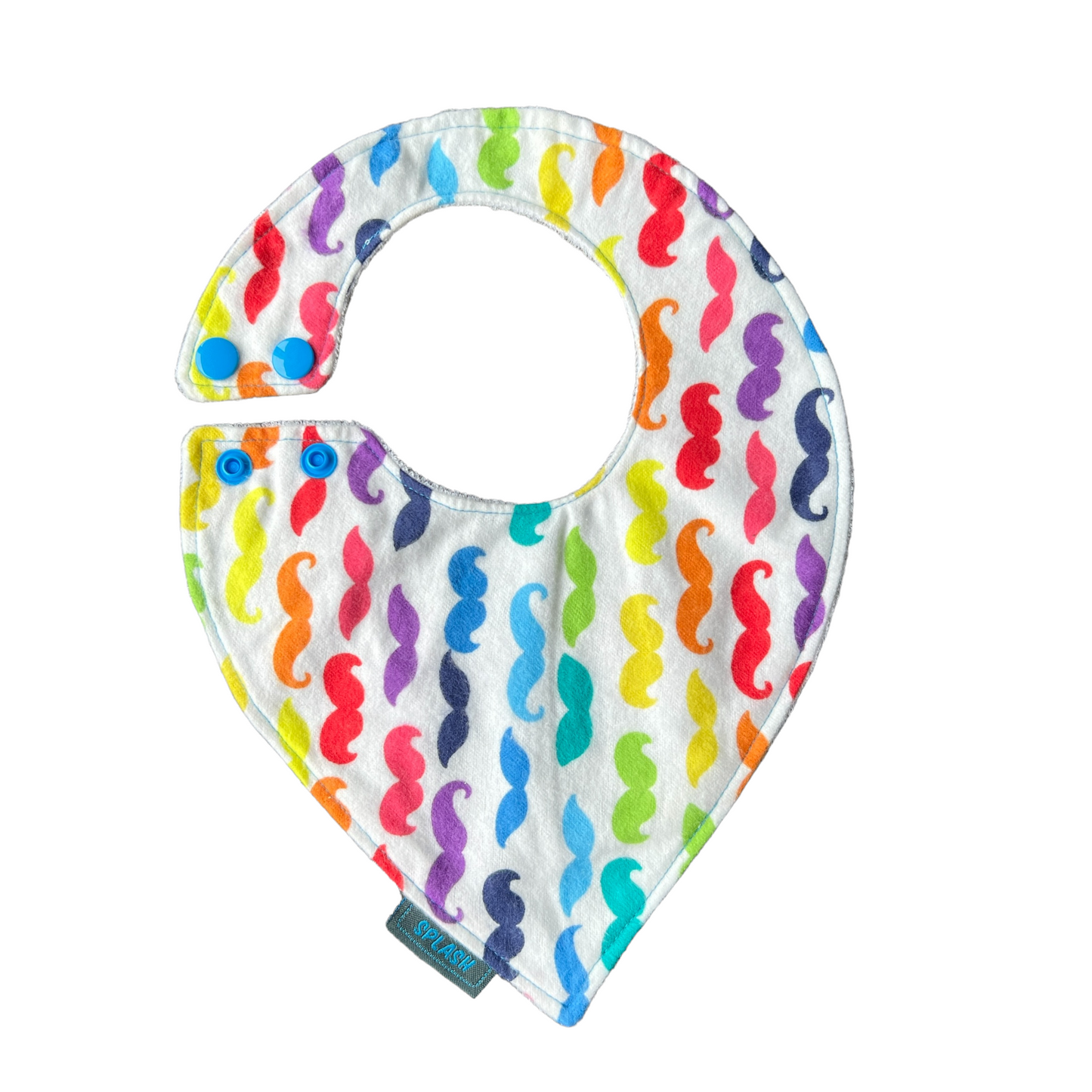 Pointed Side Fastener Bibs (assorted patterns) Bibs Splash Quilting