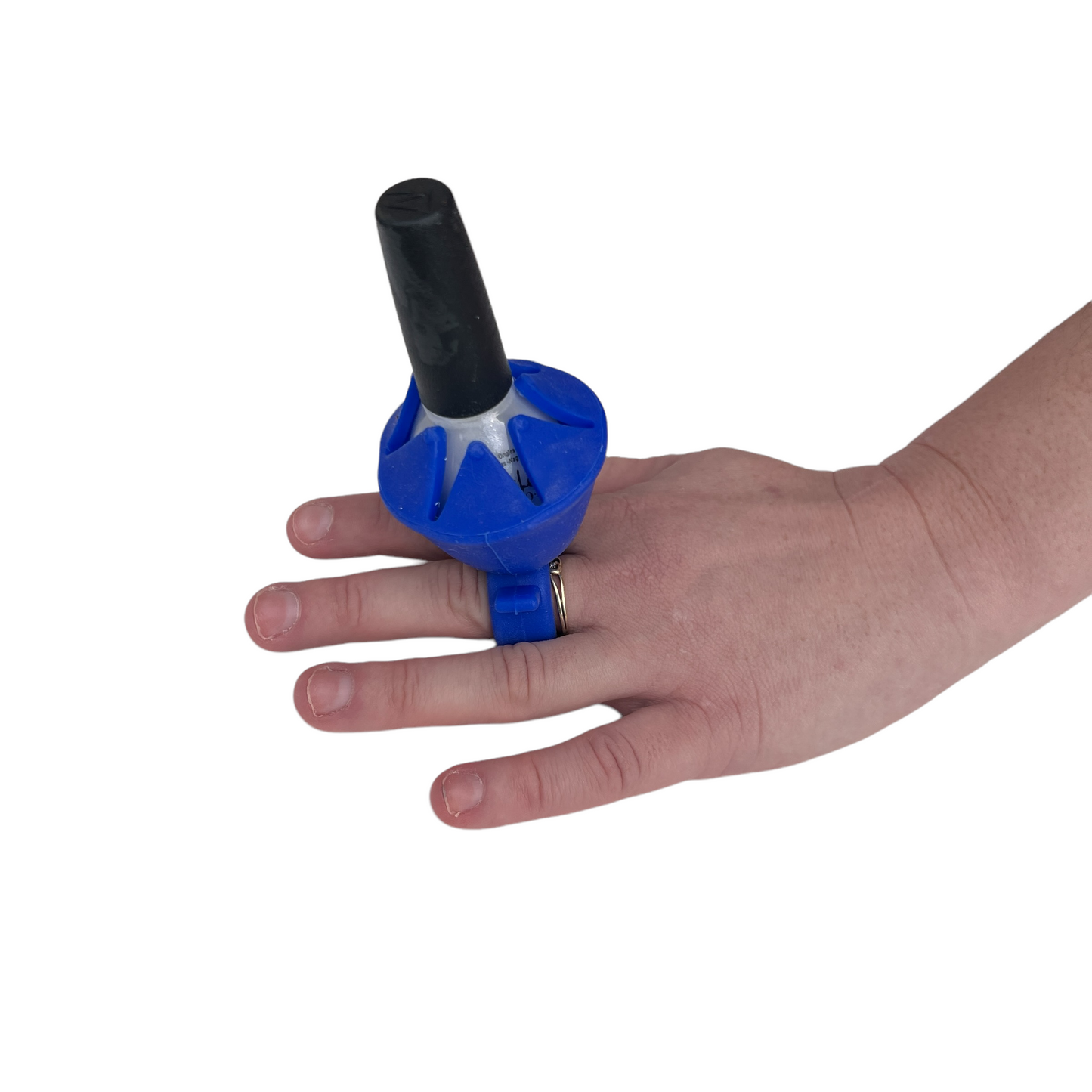 Vinyl Waste Collector / Wearable Nail Polish Bottle / Art Bin Health & Beauty SPIRIT SPARKPLUGS