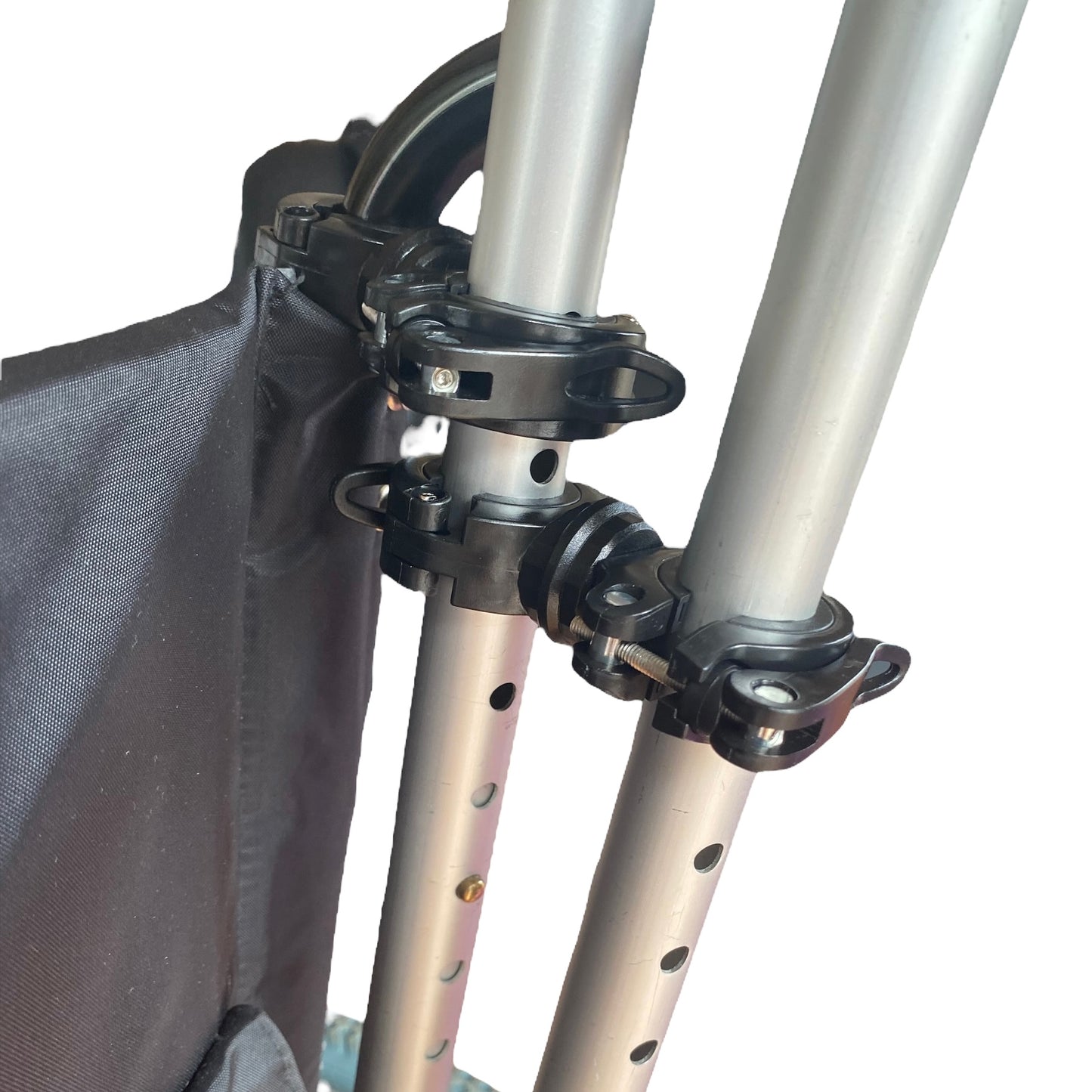 Crutches Holder and Clamp For Mobility Aid  SPIRIT SPARKPLUGS