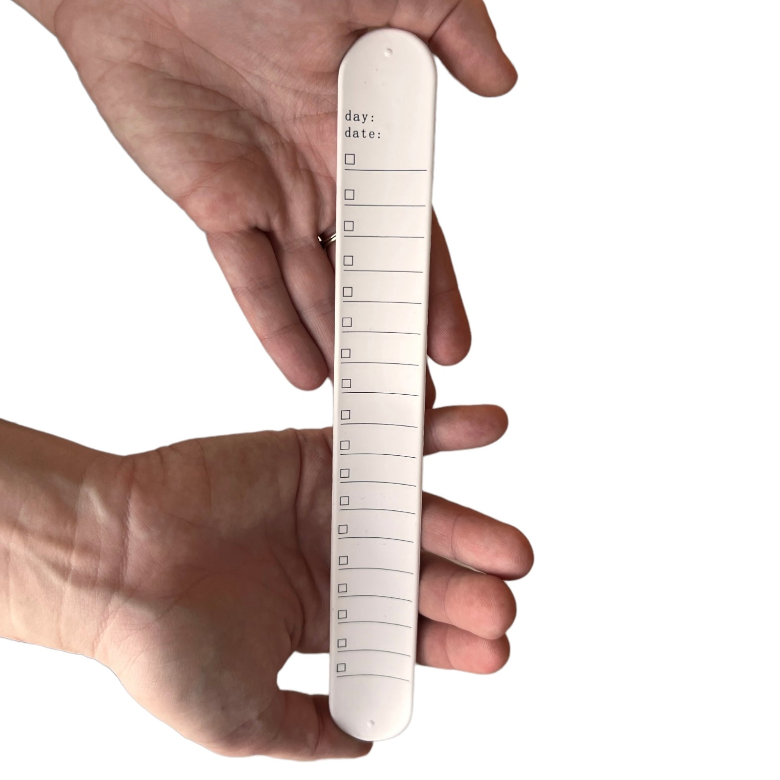 Reusable Memo Slap Wrist Band  SPIRIT SPARKPLUGS