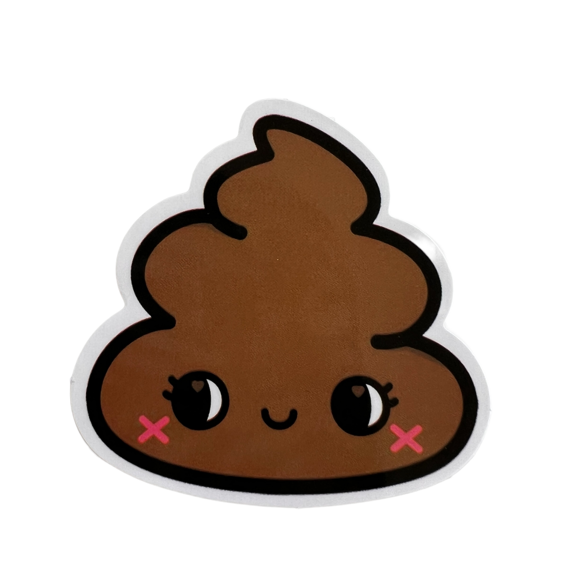Poop Emoji Stickers Decorative Stickers SPIRIT SPARKPLUGS