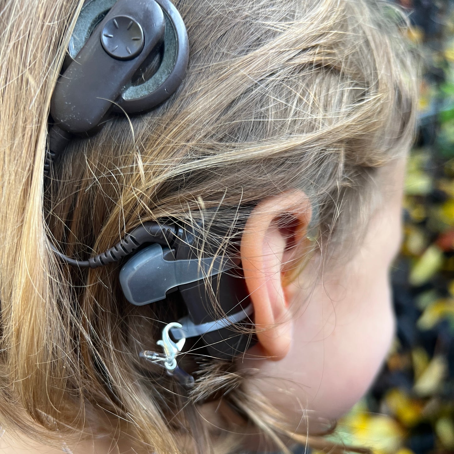 Hearing Aid Safety Clips — Transparent Hearing Aids SPIRIT SPARKPLUGS