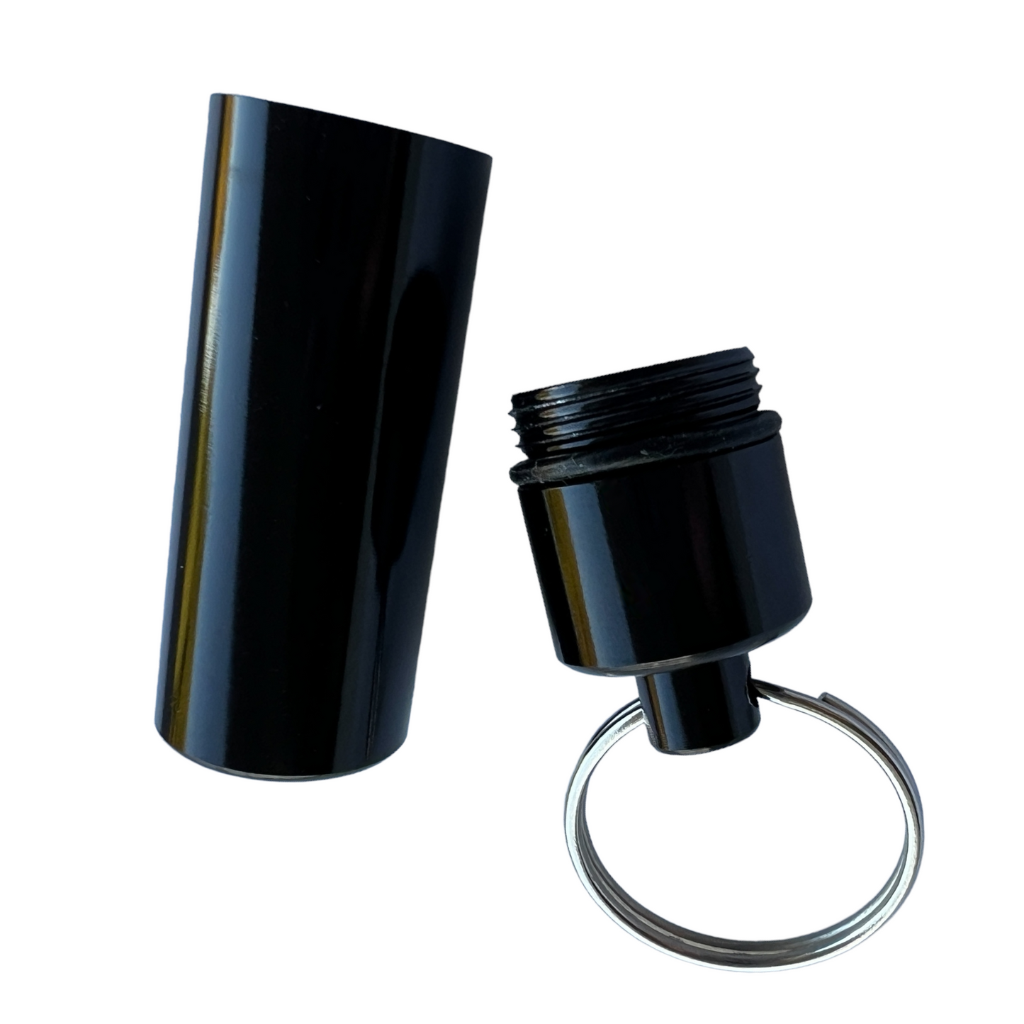 Keyring — Squared Waterproof Aluminium Pill Box Medical SPIRIT SPARKPLUGS