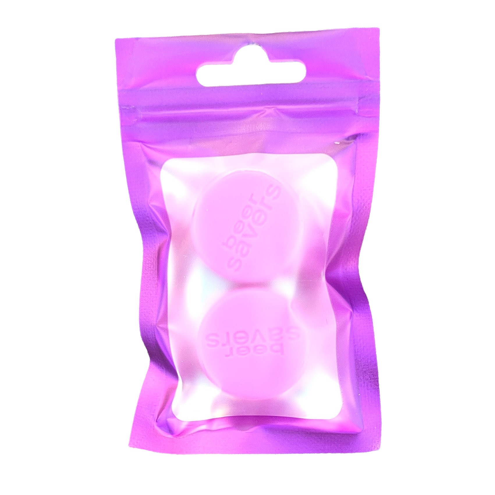 “Beer Saver” Reusable Bottle Caps  SPIRIT SPARKPLUGS Purple