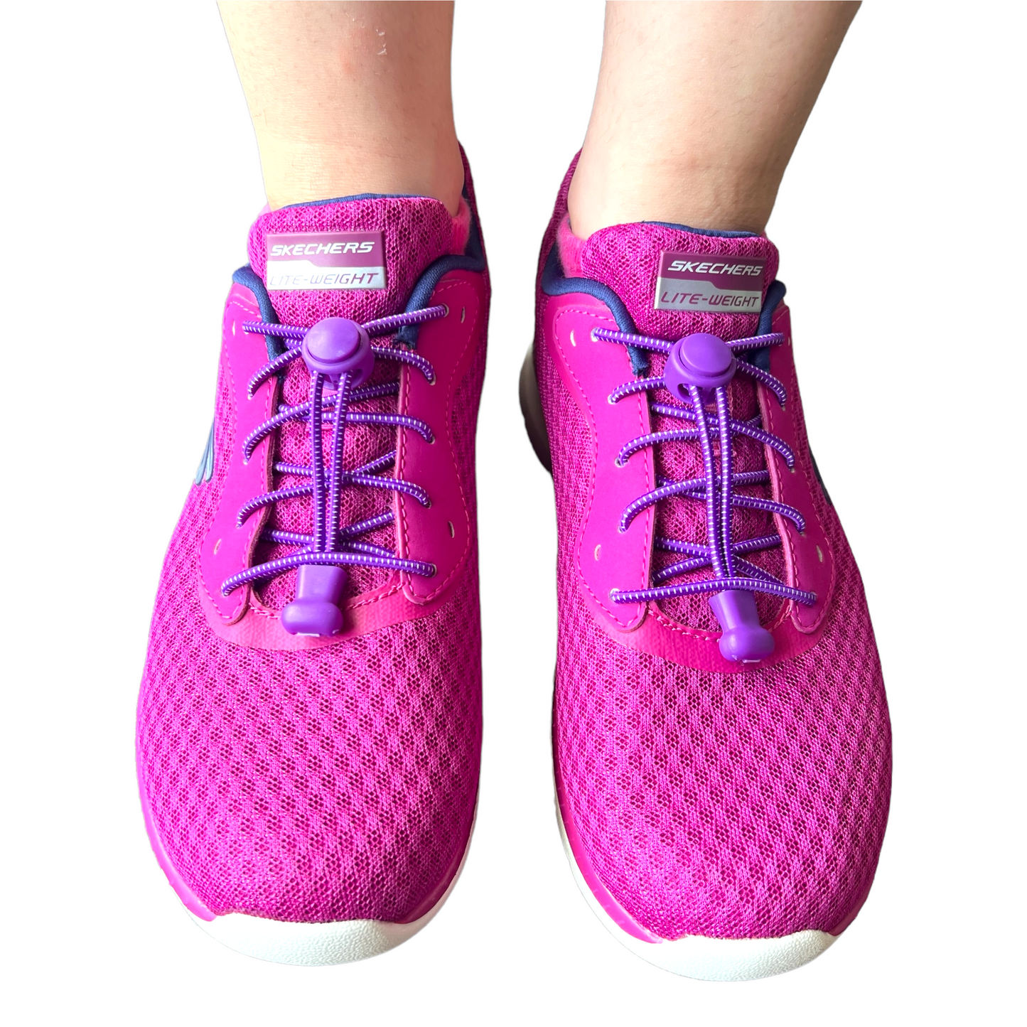 Adaptive ‘No Tie’ Shoelaces — Adjustable Elastic