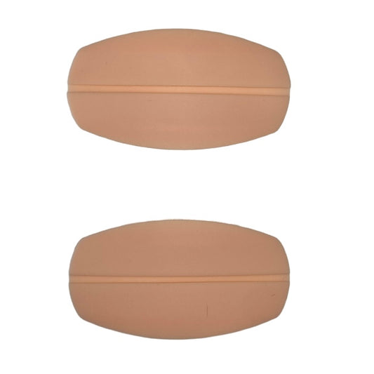 Decompression Silicone Bra Strap Cover  SPIRIT SPARKPLUGS Beige