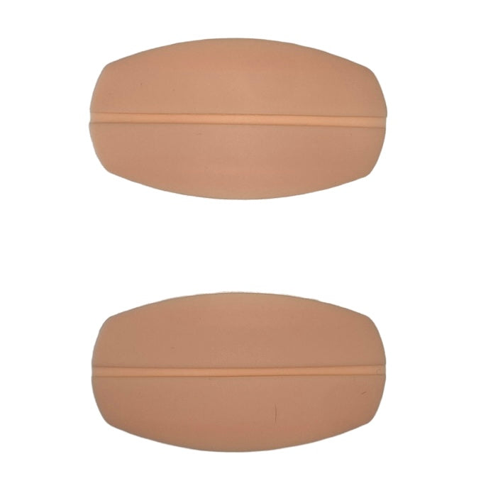 Decompression Silicone Bra Strap Cover  SPIRIT SPARKPLUGS Beige