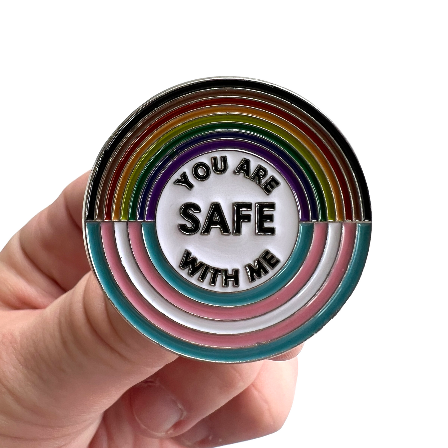 Pin — 'You Are Safe With Me LGBT'