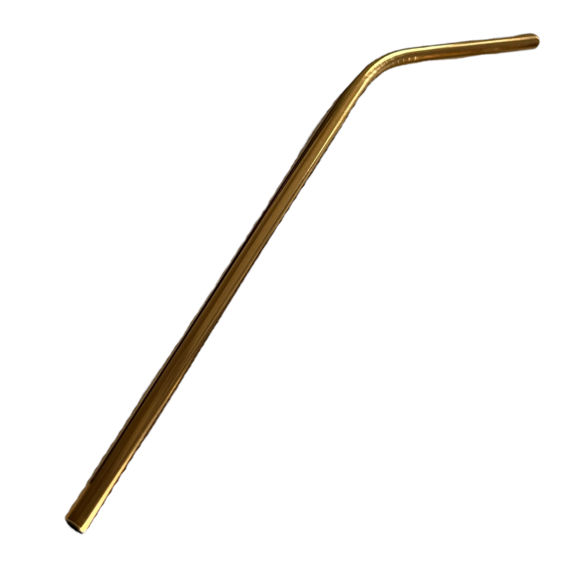 Tall Metal Straws  SPIRIT SPARKPLUGS Gold