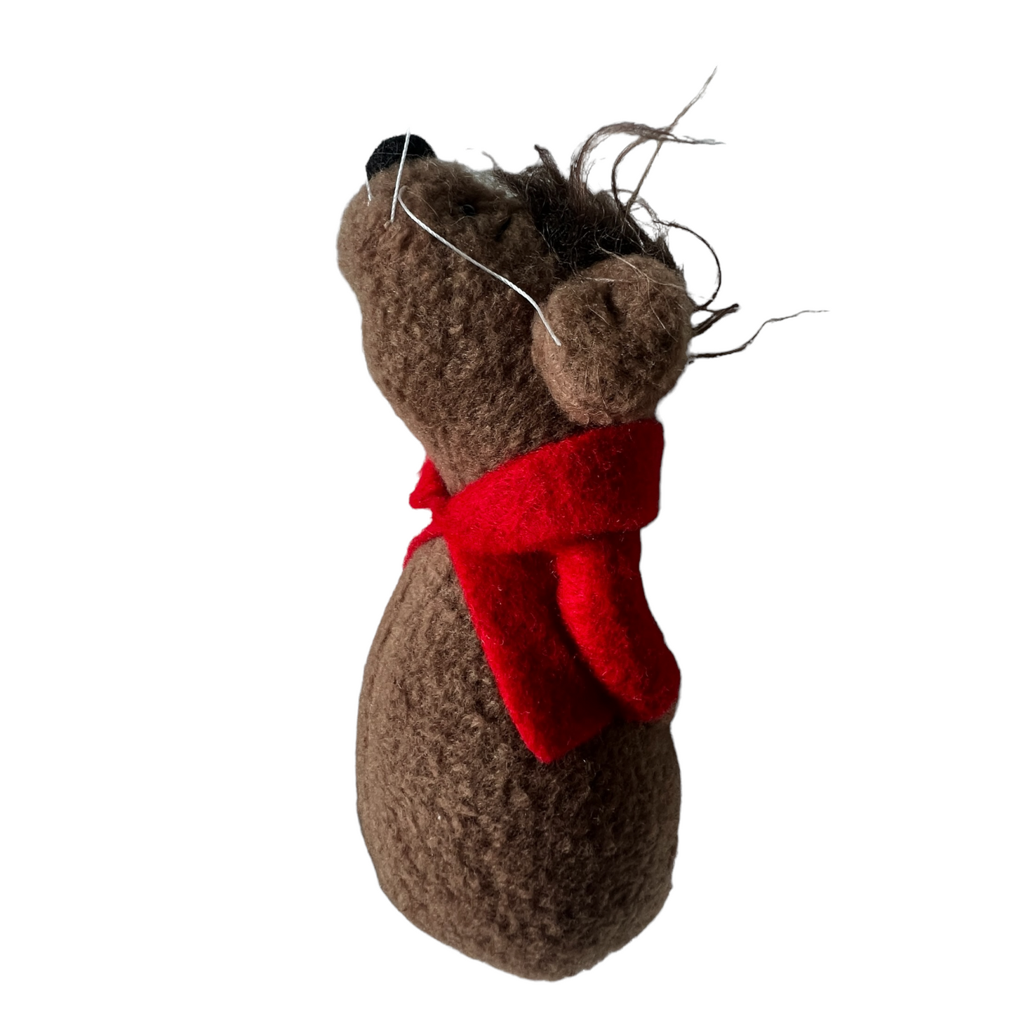 Mighty Mouse  Splash Quilting Mouse Brown (Red Jacket)