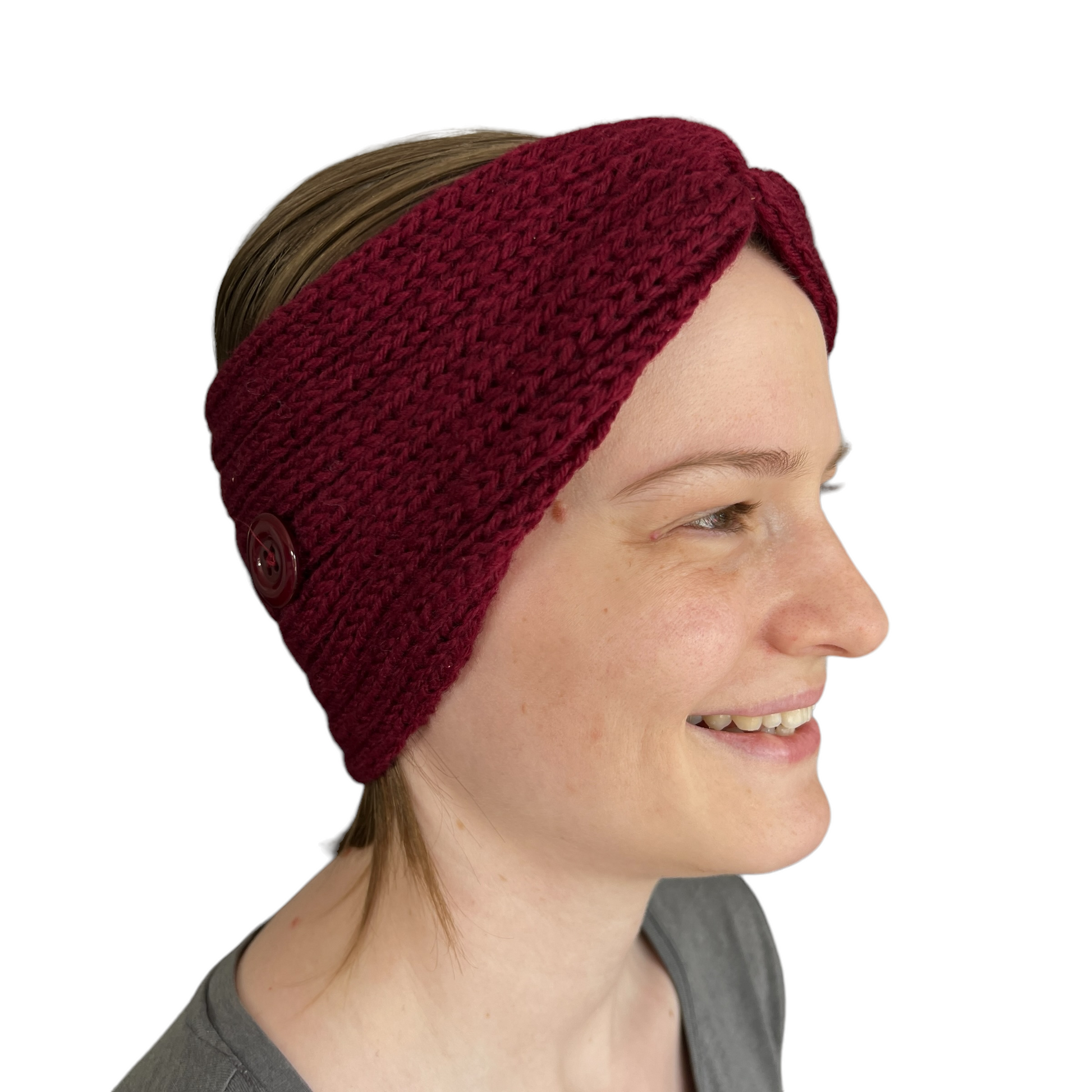 Knitted Headband with Buttons Mask SPIRIT SPARKPLUGS