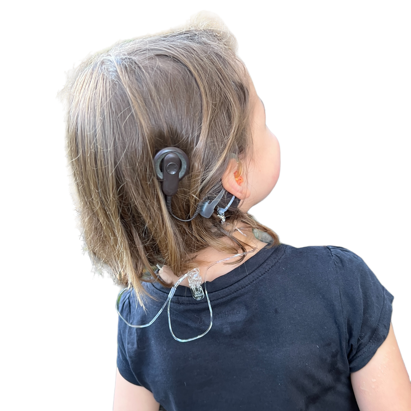 Hearing Aid Safety Clips — Transparent Hearing Aids SPIRIT SPARKPLUGS