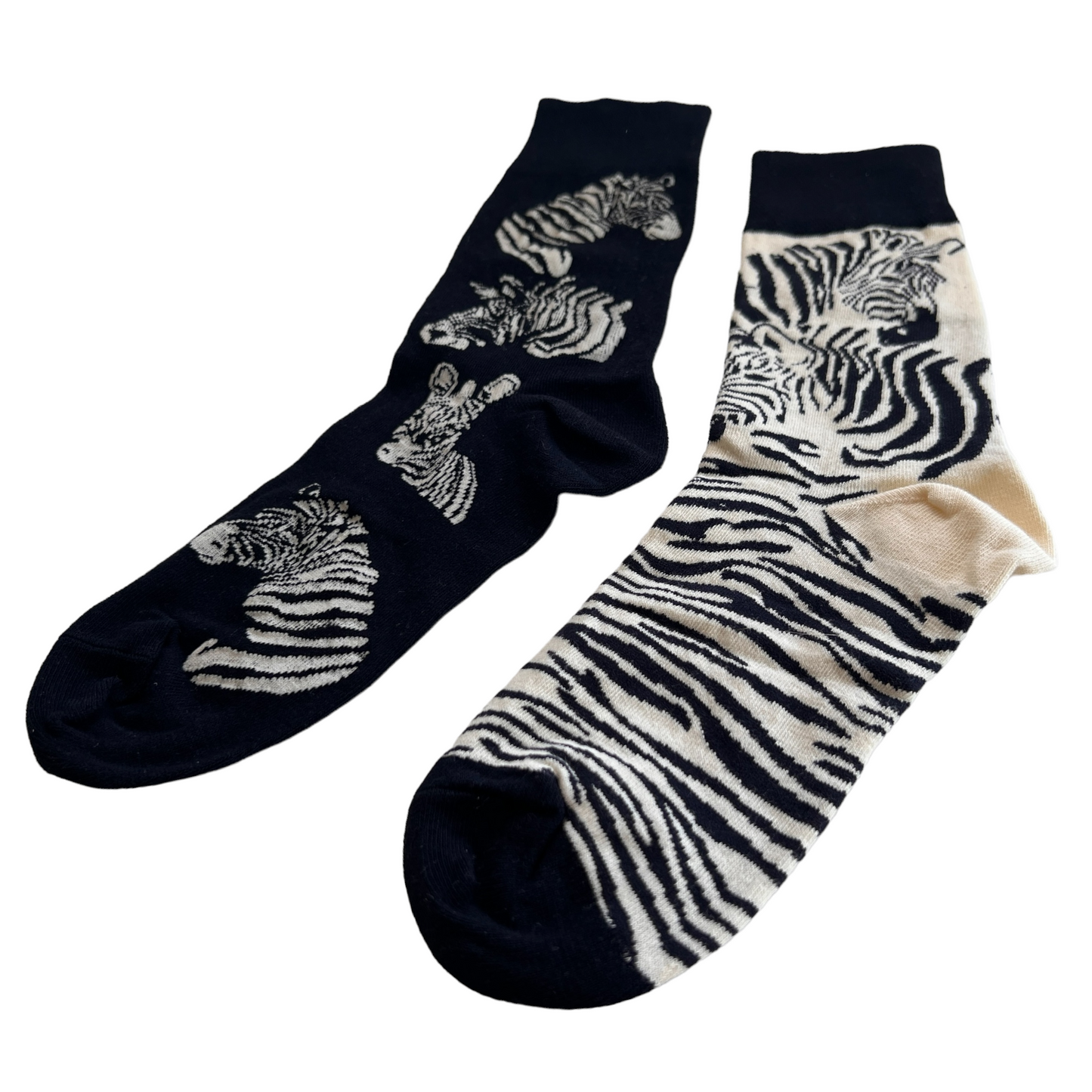 Socks — Zebra  SPIRIT SPARKPLUGS Mismatch