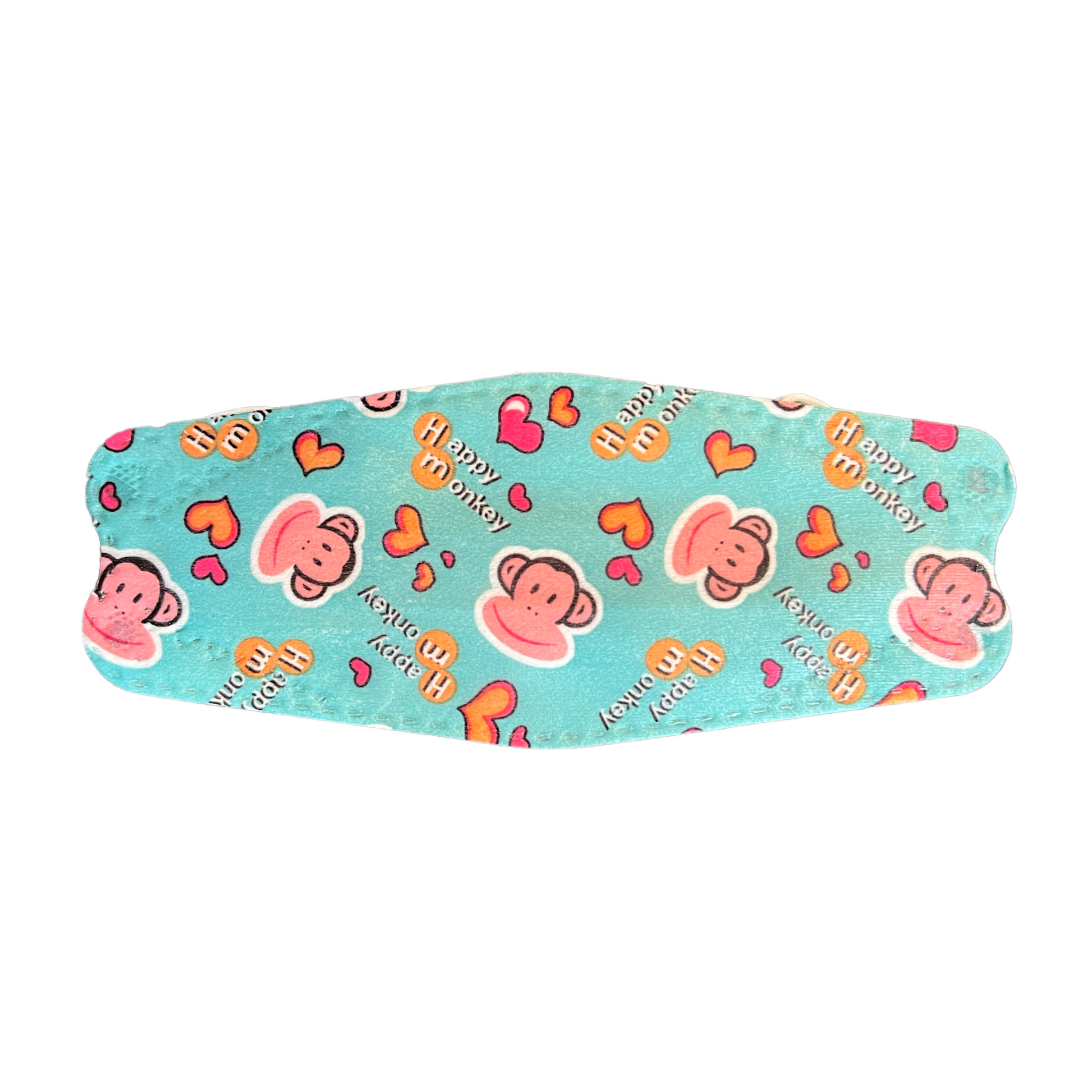 Three Panel Disposable Kids Masks Characters Masks SPIRIT SPARKPLUGS Happy Monkey