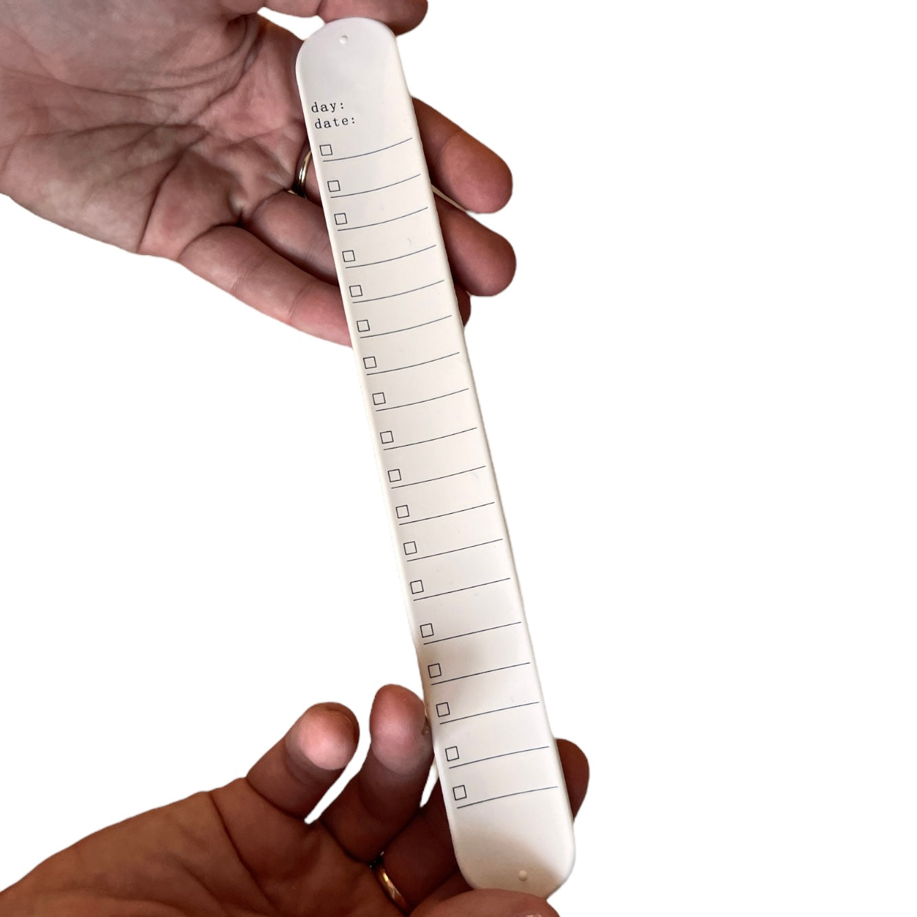 Reusable Memo Slap Wrist Band  SPIRIT SPARKPLUGS