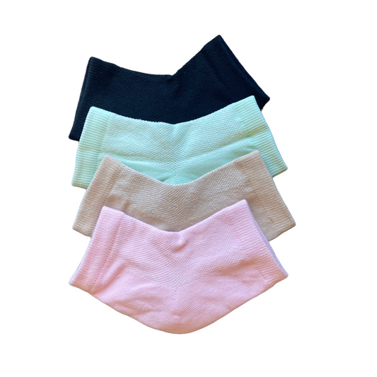 Gel Cotton Socks  SPIRIT SPARKPLUGS 4x Pack, Assorted