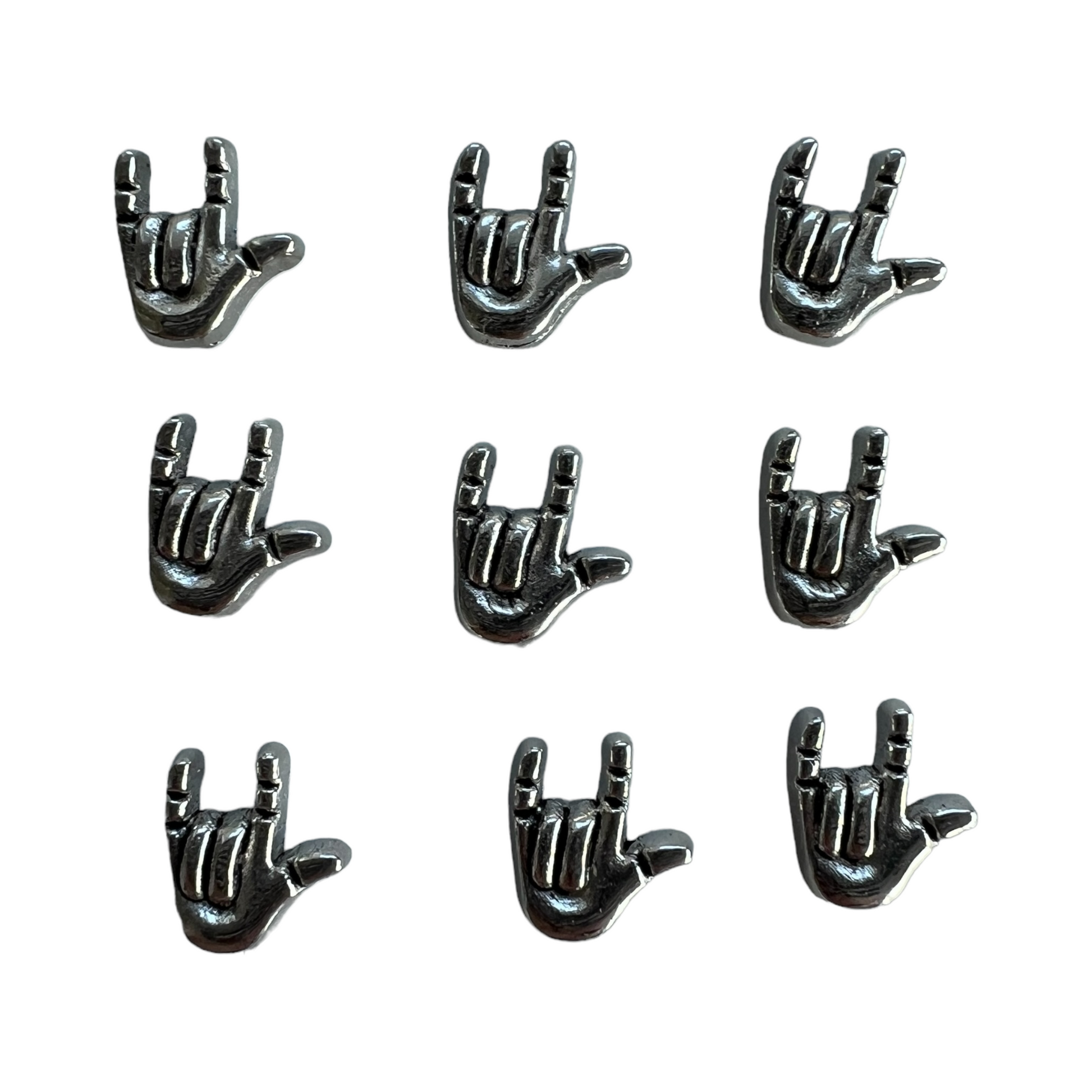 Craft — Sign Language Pendant ‘I love you’  SPIRIT SPARKPLUGS