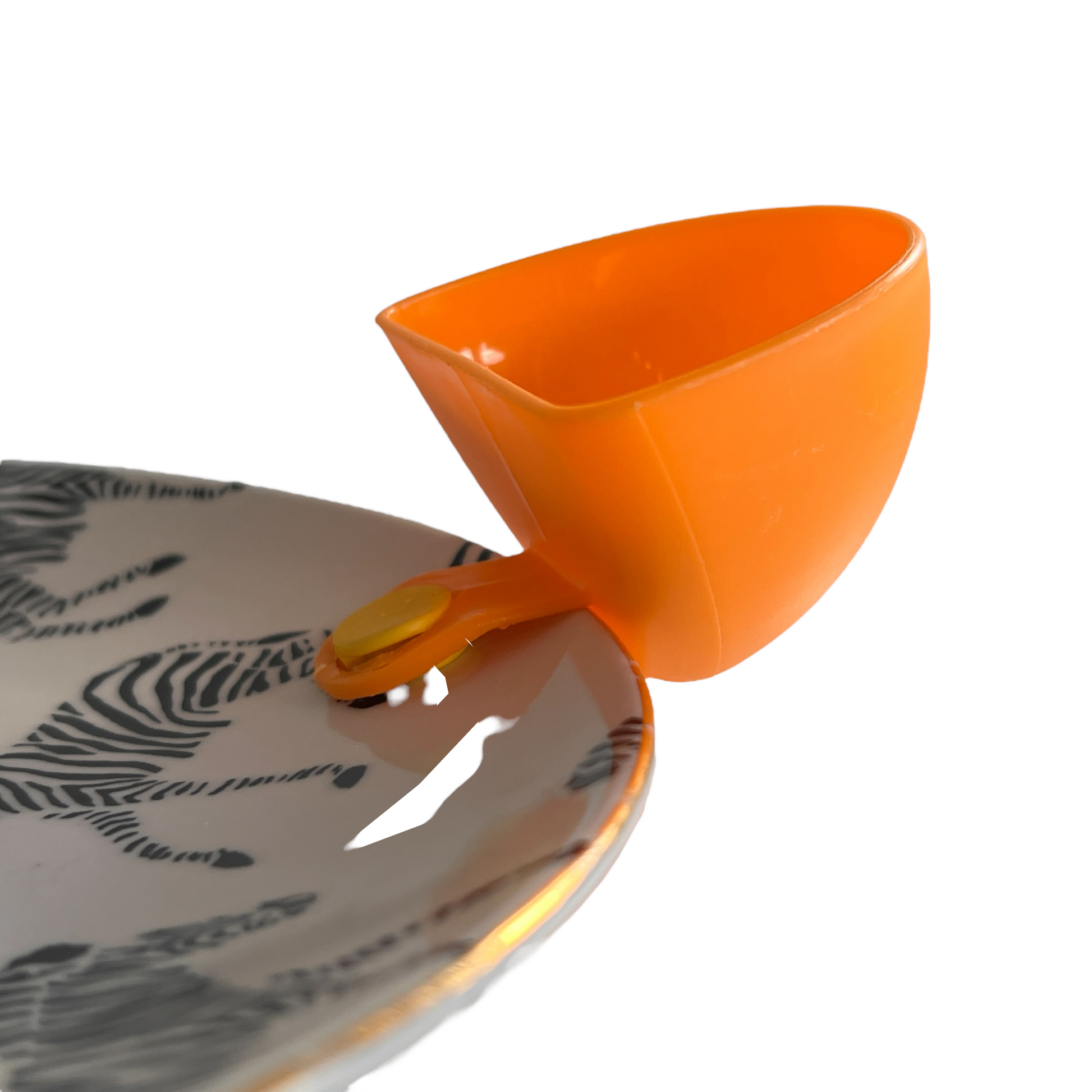 Clip On Sauce Bowl  SPIRIT SPARKPLUGS Orange