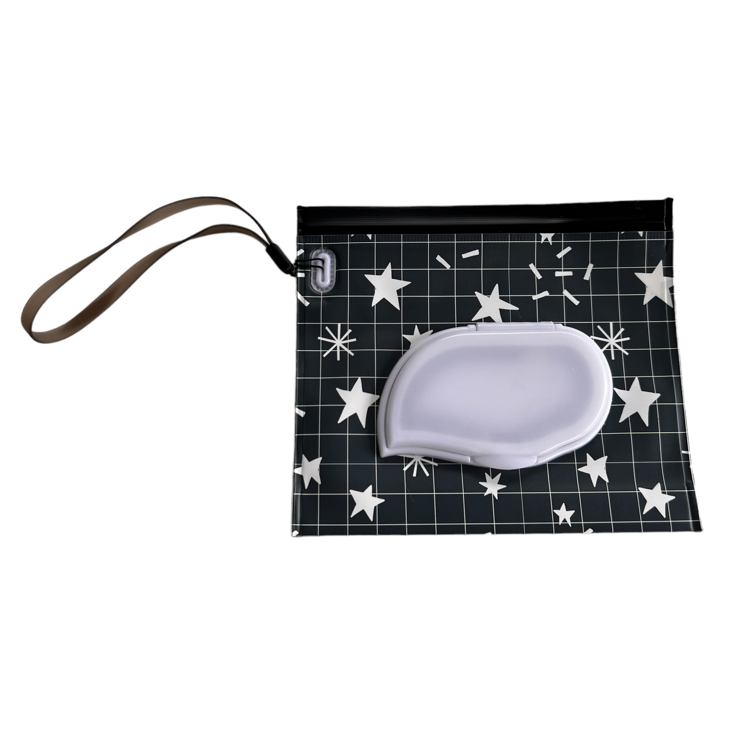 Wet Wipes Travel Potable (Could be called Reusable Wet Wipe Bag — Small Travel Pouches SPIRIT SPARKPLUGS