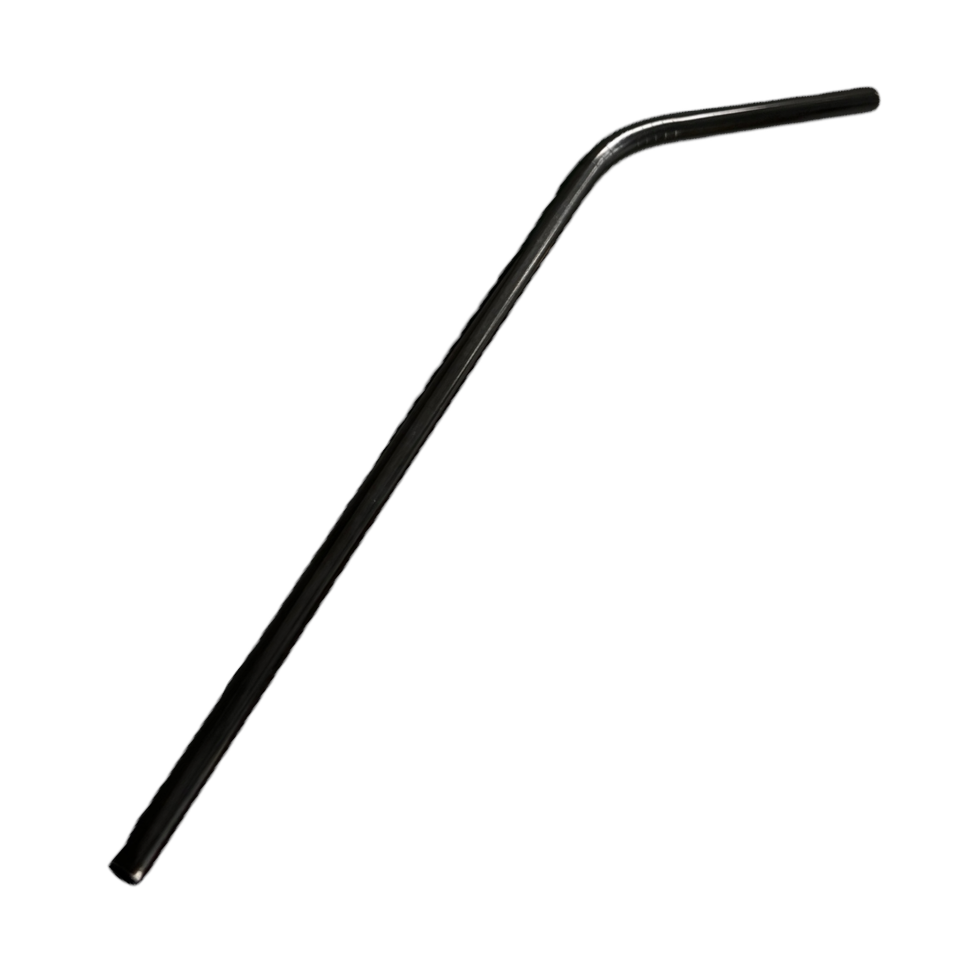 Tall Metal Straws  SPIRIT SPARKPLUGS Black