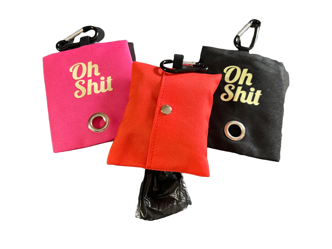 “Oh Sh*t” Rubbish Bag Dispenser Pet Waste Bag Dispensers & Holders SPIRIT SPARKPLUGS