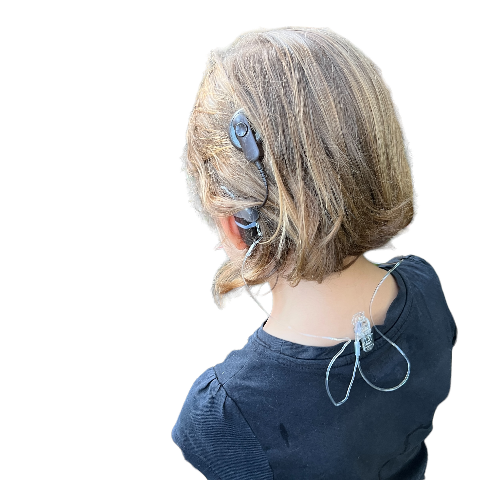 Hearing Aid Safety Clips — Transparent Hearing Aids SPIRIT SPARKPLUGS