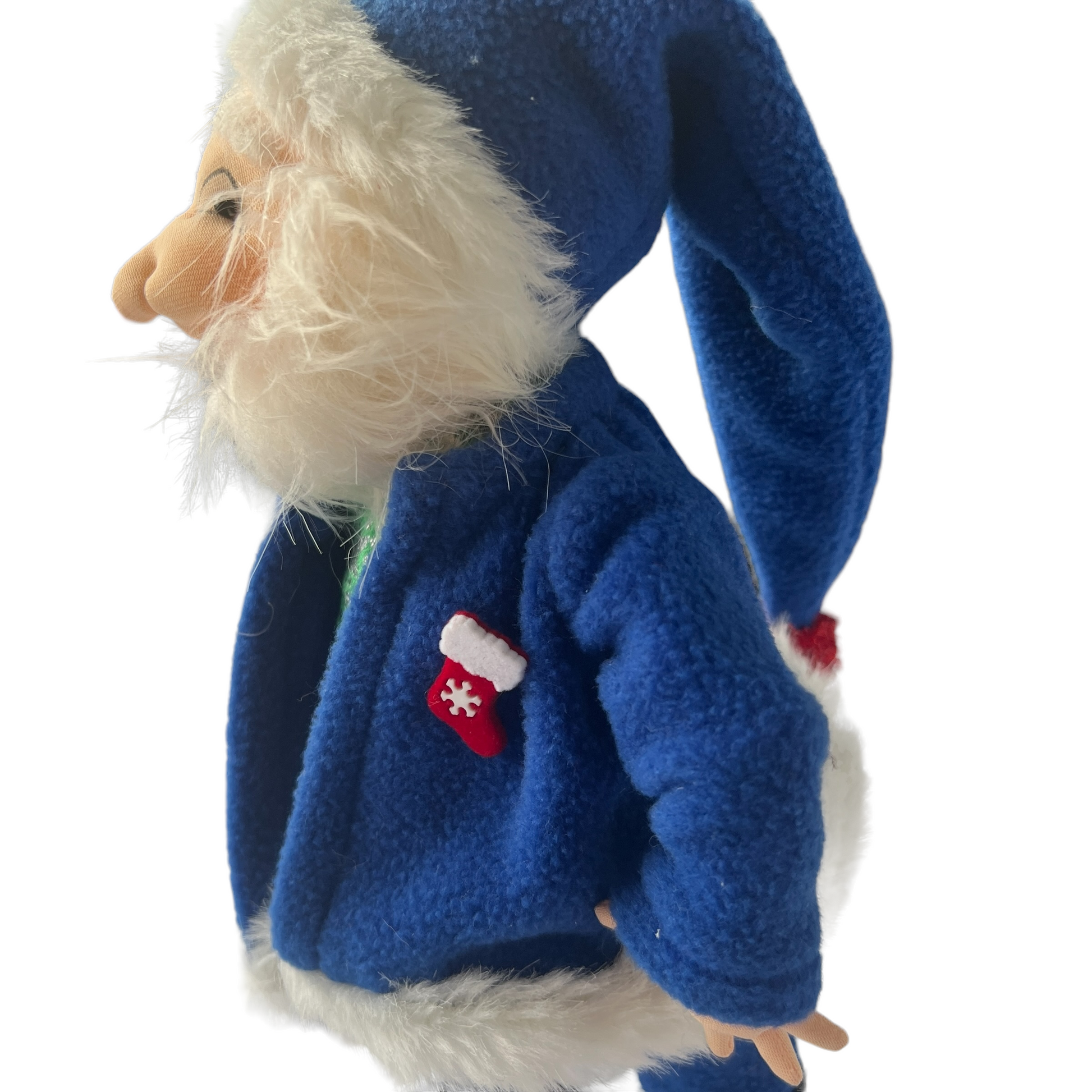 Doll Christmas Santa  Splash Quilting