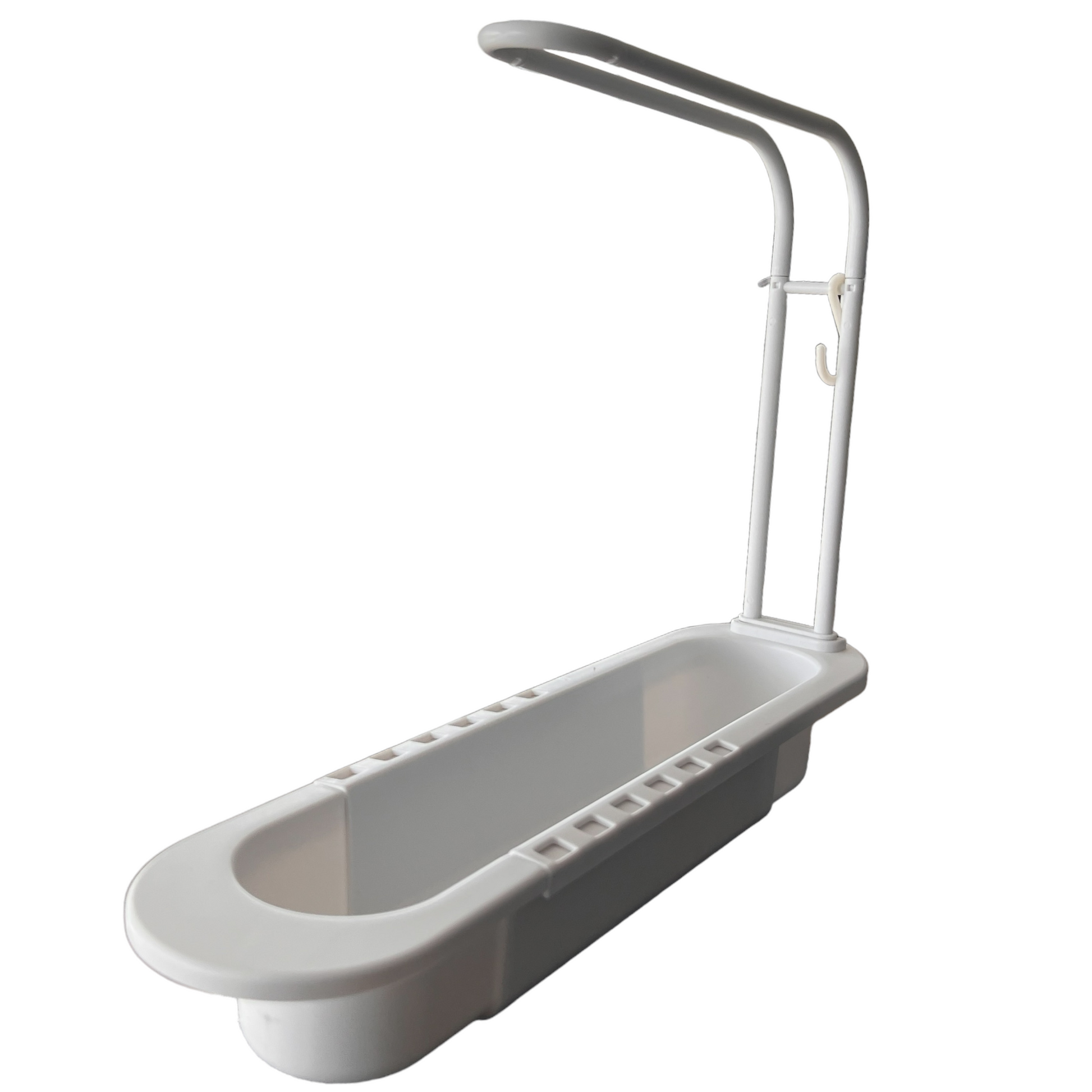 Telescopic Sink Drain Rack + Storage Kitchen Utensil Holders & Racks SPIRIT SPARKPLUGS