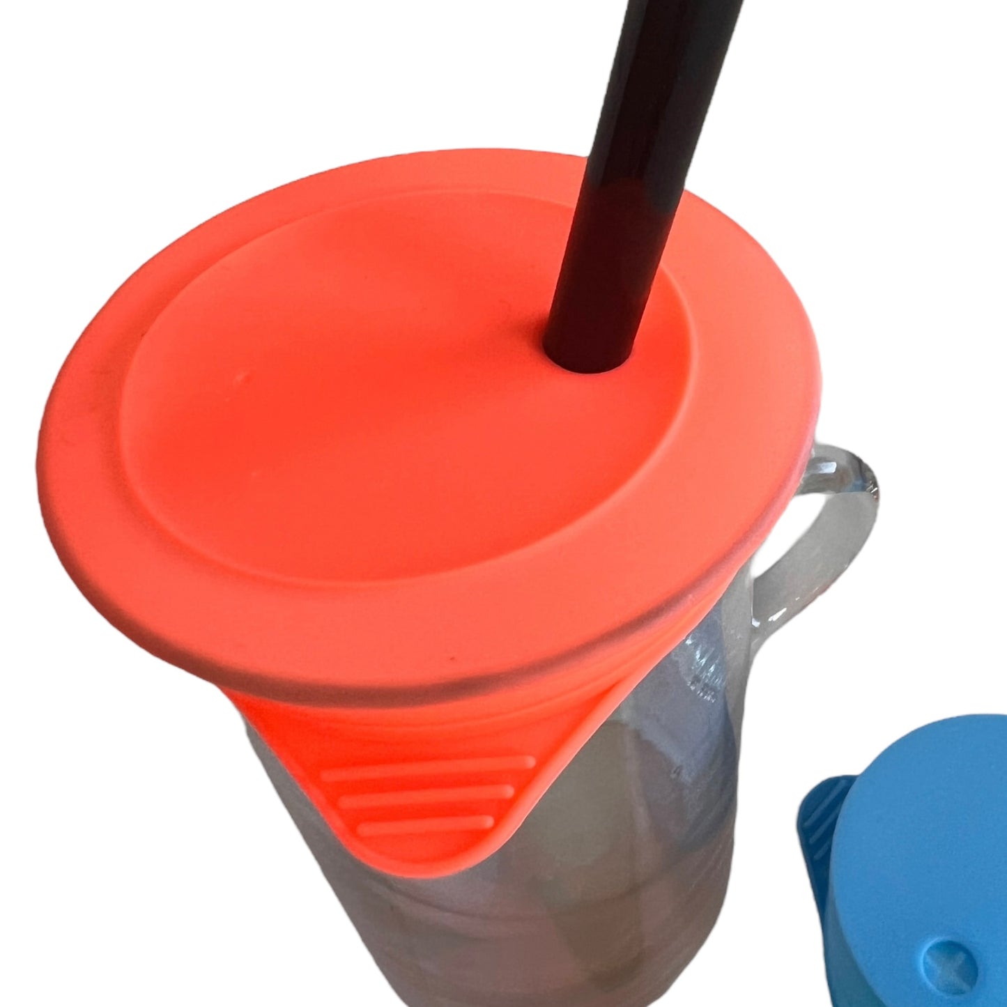 Silicone Cup Cover + Straw  SPIRIT SPARKPLUGS