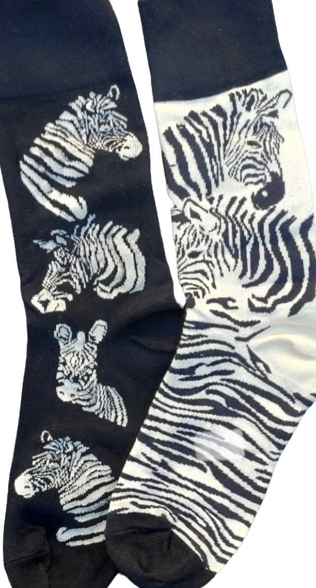 Socks — Zebra  SPIRIT SPARKPLUGS