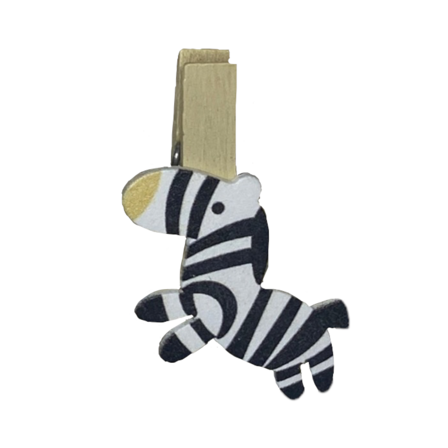 Photo Pegs for decoration — Zebra Photo Mounting Supplies SPIRIT SPARKPLUGS Zebra 3
