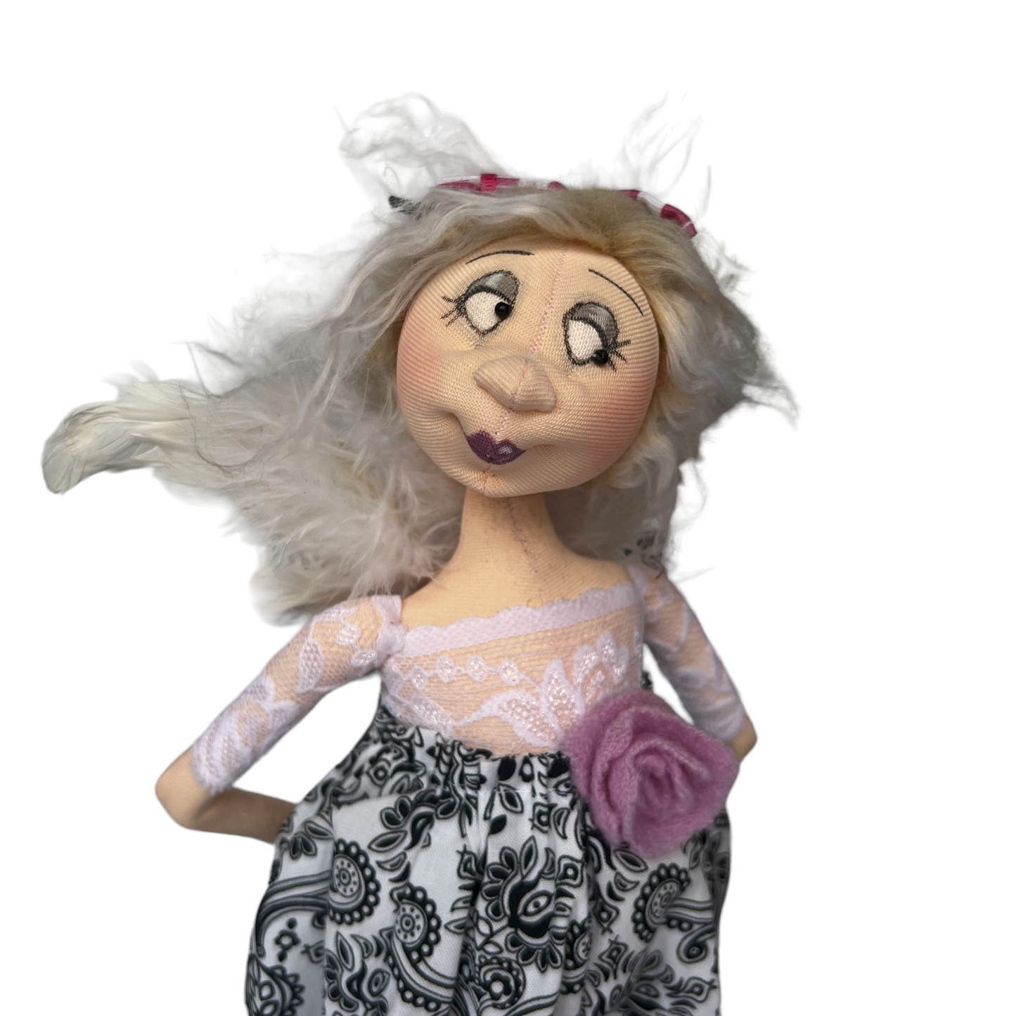 Tina, Sitting Standing Dolls  Splash Quilting