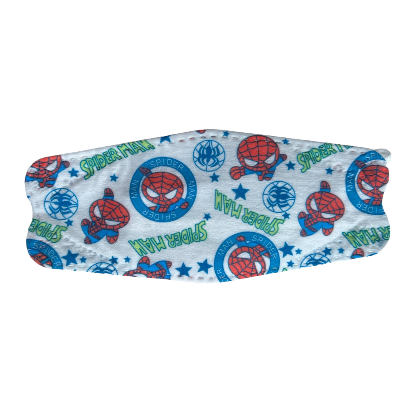 Three Panel Disposable Kids Masks Superhero Masks SPIRIT SPARKPLUGS